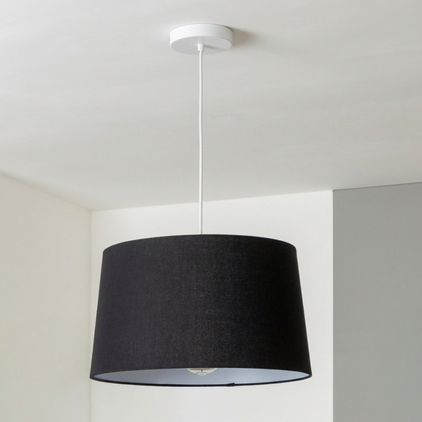 Brilagi - LED-hanglamp met kabel CERIA 1xE27/40W/230V Ø 45 cm zwart