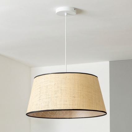 Brilagi - LED-hanglamp met kabel CERIA 1xE27/40W/230V Ø 50 cm beige