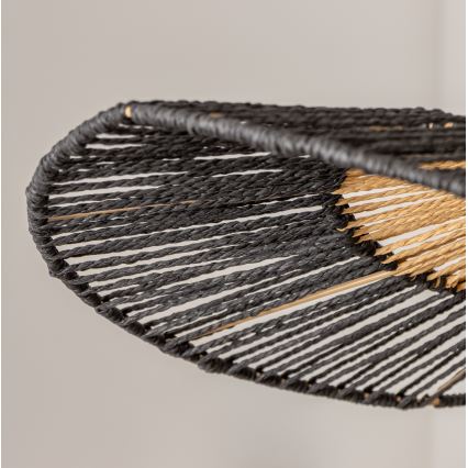 Brilagi - LED-hanglamp met kabel CERIA BOHO 1xE27/40W/230V Ø 50 cm zwart/bruin