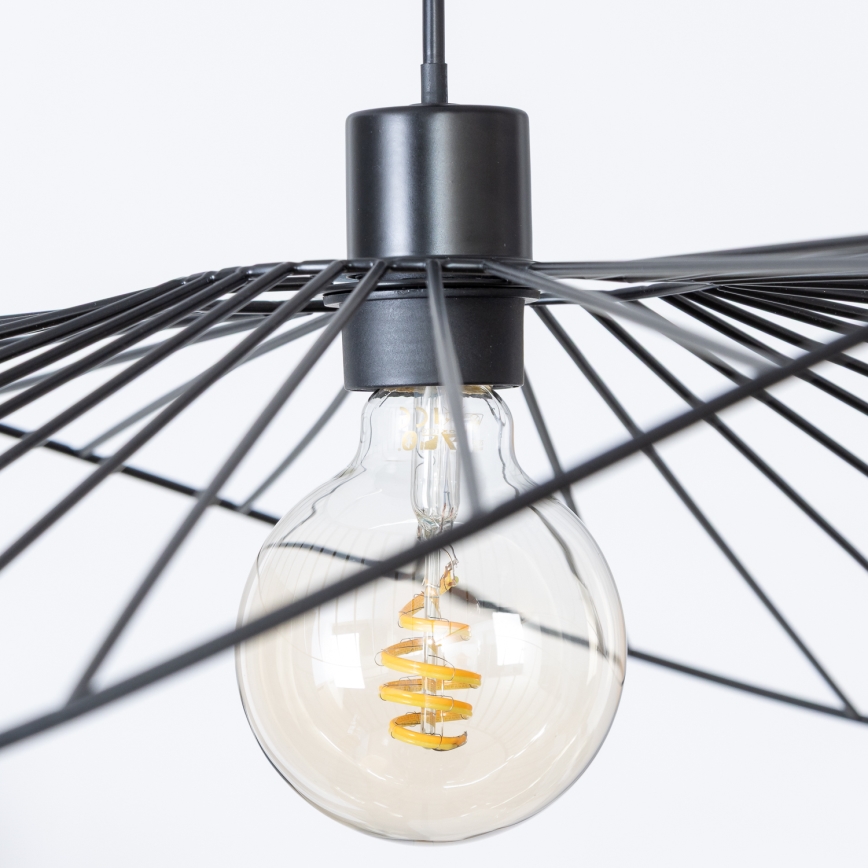 Brilagi - LED-hanglamp met kabel CERIA WIRE 1xE27/40W/230V 60x80 cm zwart