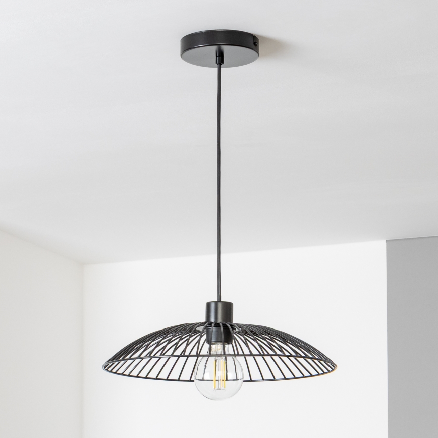 Brilagi - LED-hanglamp met kabel CERIA WIRE 1xE27/40W/230V Ø 26 cm zwart
