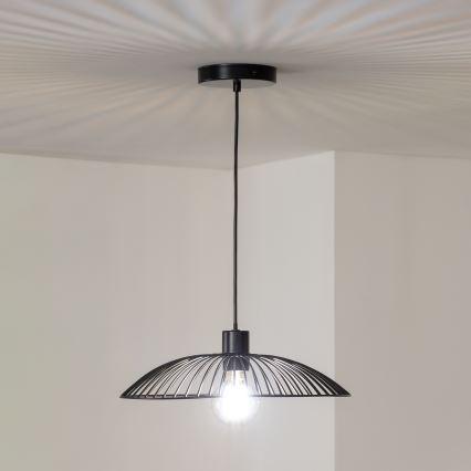 Brilagi - LED-hanglamp met kabel CERIA WIRE 1xE27/40W/230V Ø 26 cm zwart