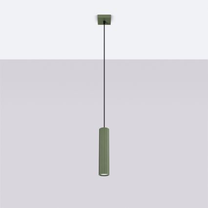 Brilagi - LED-hanglamp met kabel CRESTO 1xGU10/10W/230V groen