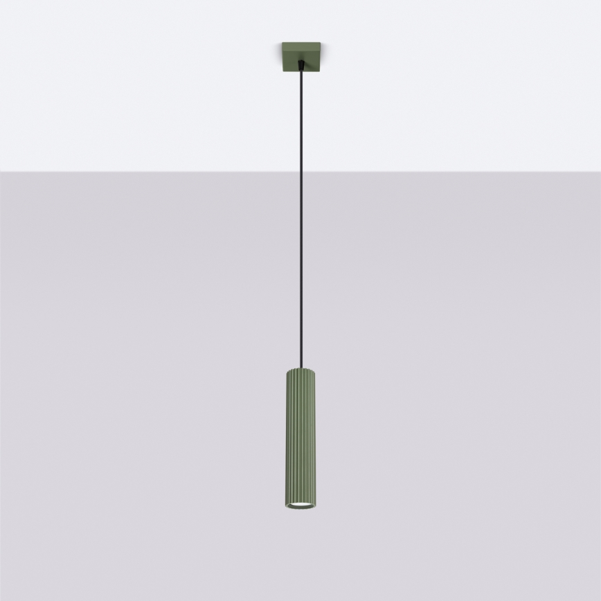 Brilagi - LED-hanglamp met kabel CRESTO 1xGU10/10W/230V groen
