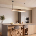 BRILAGI - LED Hanglamp met kabel GARDALINE LED/100W/230V eik