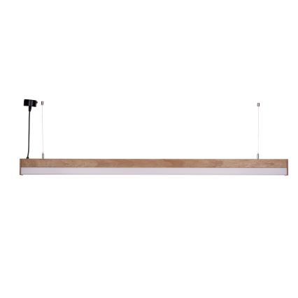 BRILAGI - LED Hanglamp met kabel GARDALINE LED/100W/230V eik