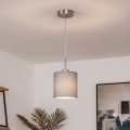 Brilagi - LED-hanglamp met kabel NUBILA 1xE27/60W/230V Ø 14 cm lichtgrijs