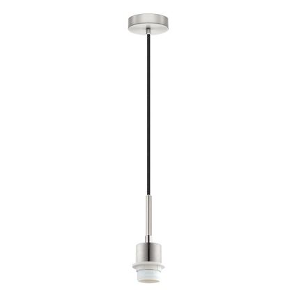 Brilagi - LED-hanglamp met kabel NUBILA 1xE27/60W/230V Ø 14 cm zwart/lichtgrijs