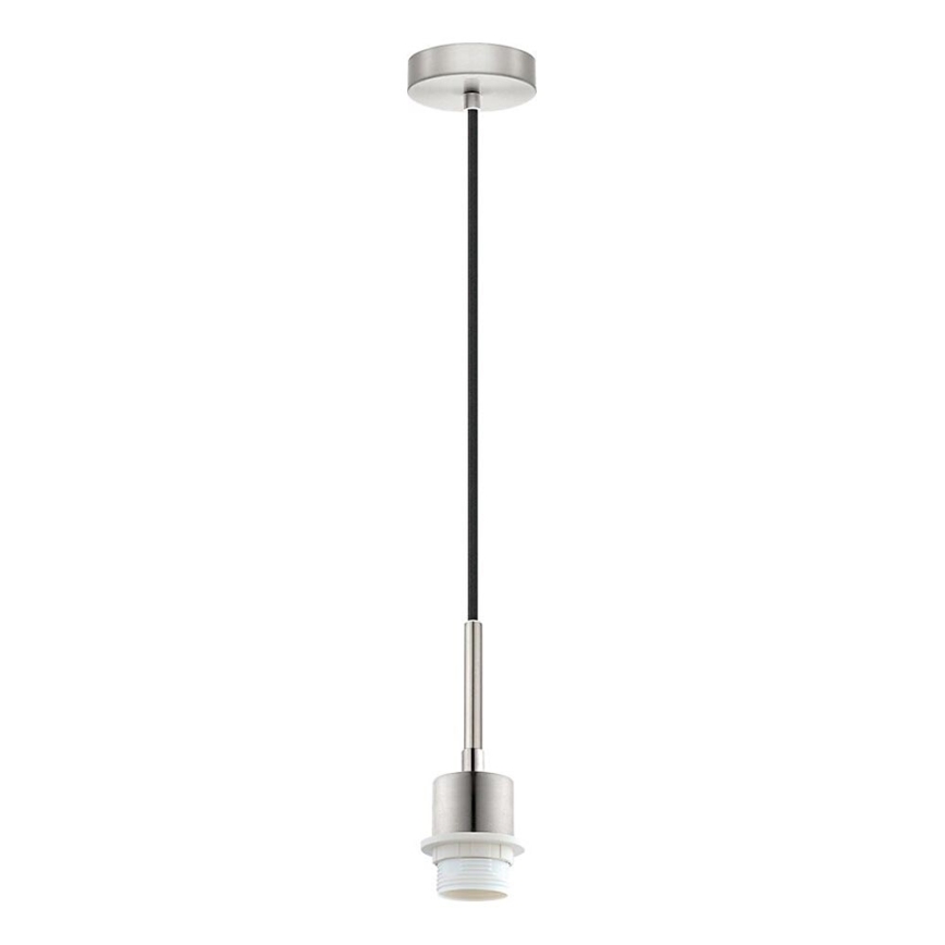 Brilagi - LED-hanglamp met kabel NUBILA 1xE27/60W/230V Ø 14 cm zwart/lichtgrijs