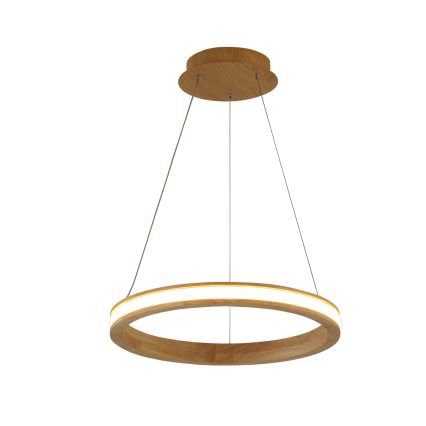 Brilagi - LED-hanglamp met kabel UMEA WOOD LED/30W/230V Ø 40 cm hout