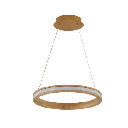 Brilagi - LED-hanglamp met kabel UMEA WOOD LED/30W/230V Ø 40 cm hout