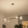 Brilagi - LED-hanglamp met kabelophanging MISTEL 6xG9/3W/230V zwart chroom/gerookt glas