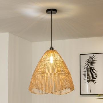Brilagi - LED-hanglamp met snoer CERIA BOHO 1xE27/40W/230V Ø 70 cm bruin
