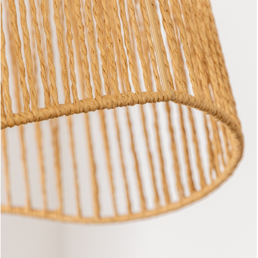 Brilagi - LED-hanglamp met snoer CERIA BOHO 1xE27/40W/230V Ø 70 cm bruin