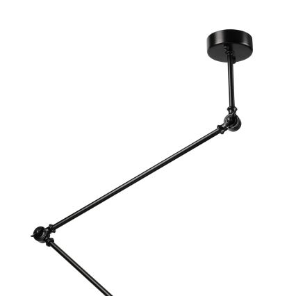 Brilagi - LED-hanglamp met staaf IRONBEAM 1xE27/60W/230V zwart