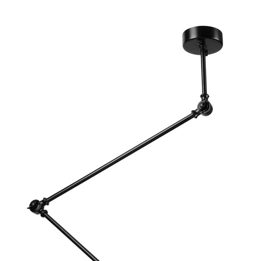 Brilagi - LED-hanglamp met staaf IRONBEAM 1xE27/60W/230V zwart