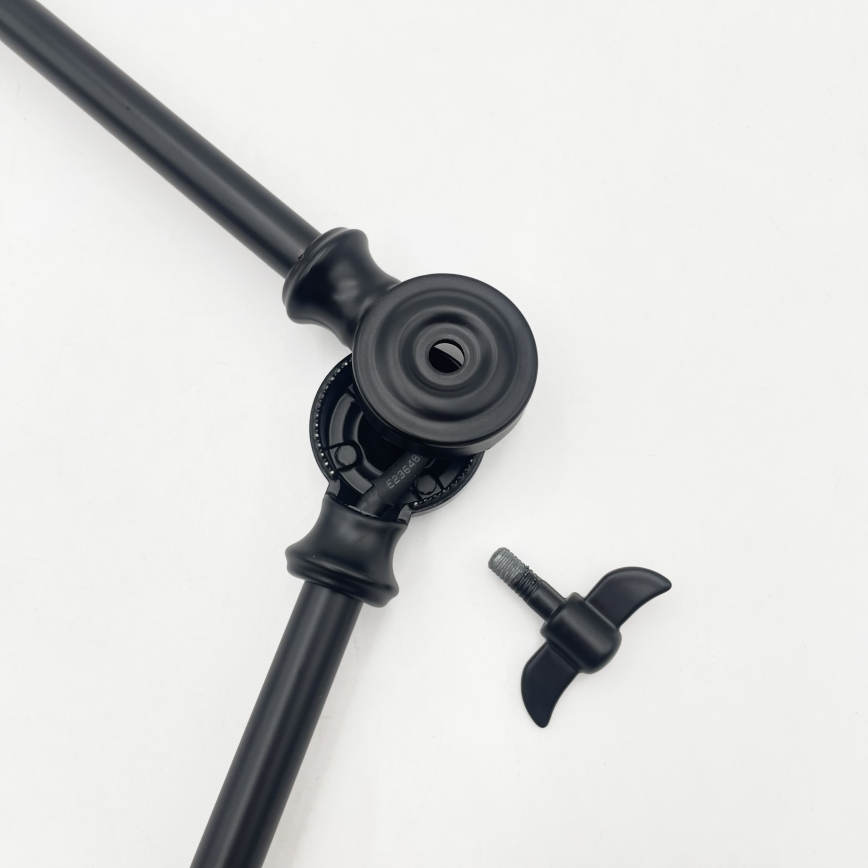 Brilagi - LED-hanglamp met staaf IRONBEAM 1xE27/60W/230V zwart