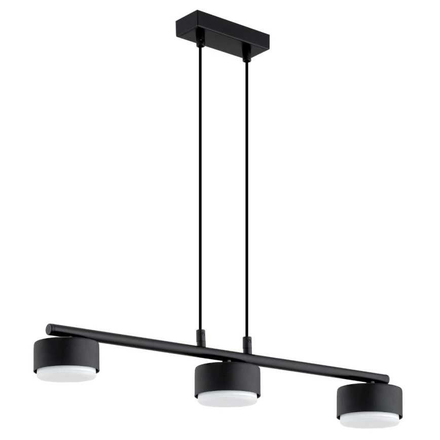 Brilagi - LED-hanglamp MONO aan kabel 3xGX53/30W/230V zwart