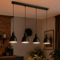Brilagi - LED-hanglamp RIDDY aan kabel 4xE27/60W/230V, zwart