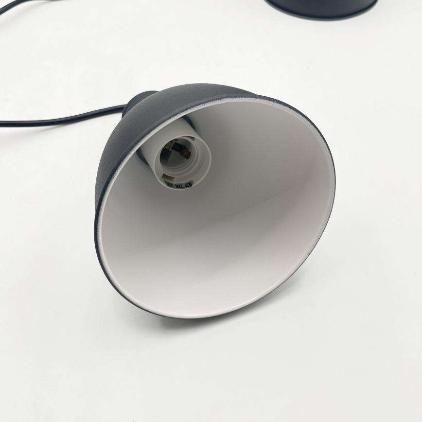 Brilagi - LED-hanglamp RIDDY aan kabel 4xE27/60W/230V, zwart
