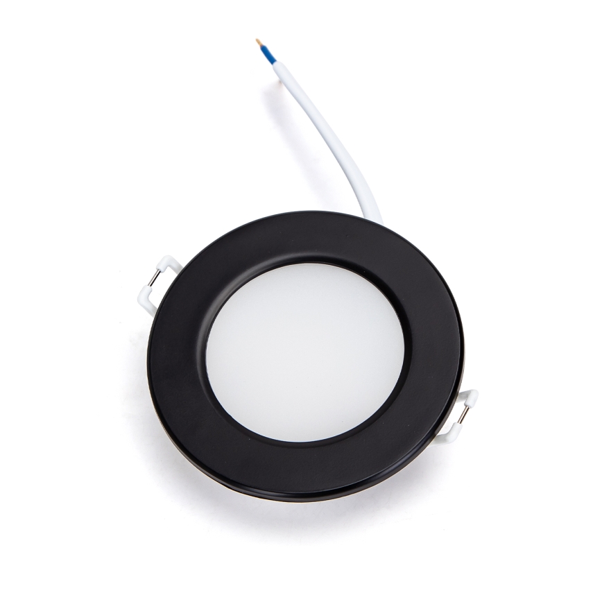 Brilagi - LED inbouwarmatuur voor badkamer LED/24W/230V 3000K zwart IP65