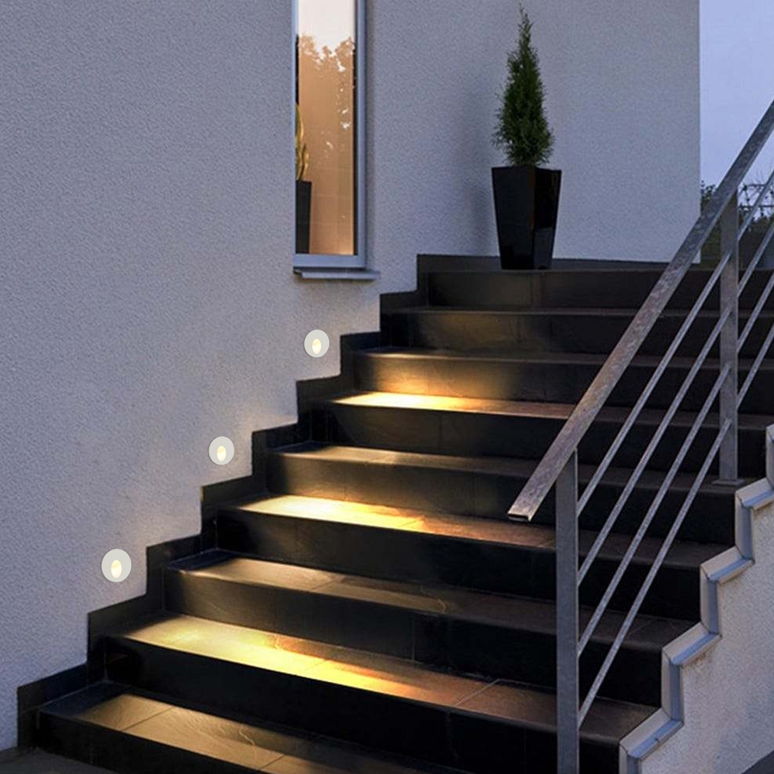 Brilagi - LED inbouwlamp voor buiten STAIRDOT LED/2W/230V wit IP65 rond