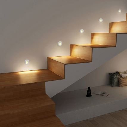 Brilagi - LED inbouwlamp voor buiten STAIRDOT LED/2W/230V wit IP65 rond