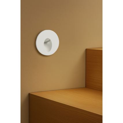 Brilagi - LED inbouwlamp voor buiten STAIRDOT LED/2W/230V wit IP65 rond