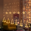 BRILAGI - LED Kerst Lichtgordijn voor buiten 138xLED/8 functies 5m IP44 warm wit