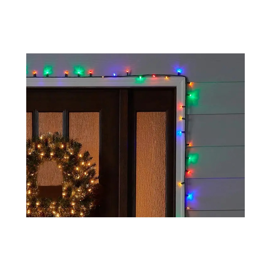 Brilagi - LED Kerst Lichtketting voor Buiten 200xLED/2 functies 25m IP44 meerdere kleuren