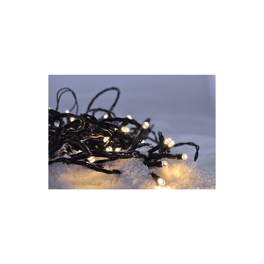 Brilagi - LED Kerst Lichtketting voor Buiten 500xLED/8 functies 55m IP44 warm wit