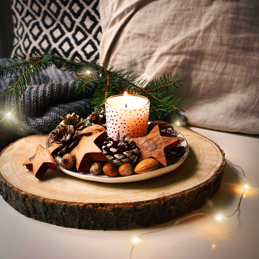 Brilagi - LED Kerst lichtsnoer 100xLED/3xAA 10m warm wit