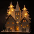 BRILAGI - LED kerstdecoratie kerkje LED/2xAA