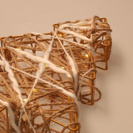 Brilagi - LED kerstdecoratie LED/2xAA 34x31 cm kerstboompje