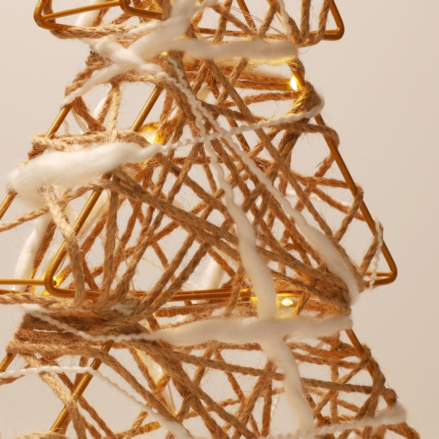 Brilagi - LED kerstdecoratie LED/2xAA 34x31 cm kerstboompje