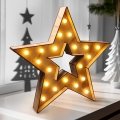 BRILAGI - LED kerstdecoratie LED/2xAA 38x40 cm ster