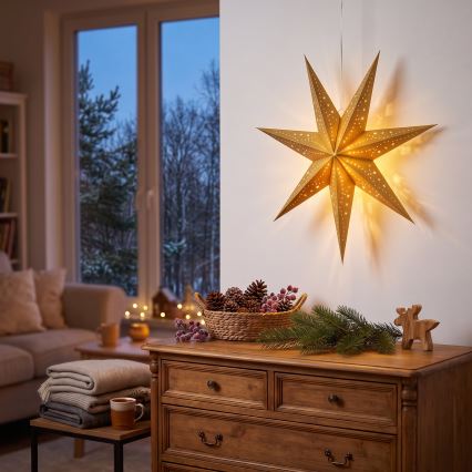 BRILAGI - LED kerstdecoratie LED/2xAA 60 cm ster