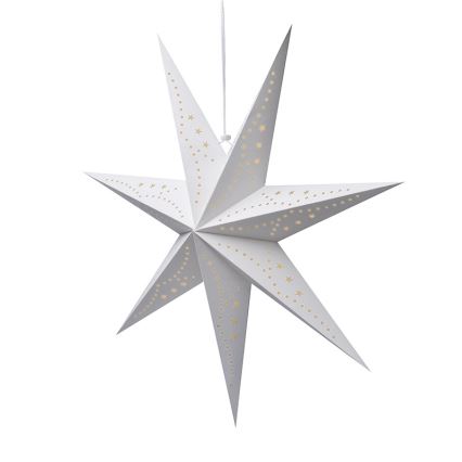 Brilagi - LED kerstdecoratie LED/2xAA 60 cm ster, warm wit