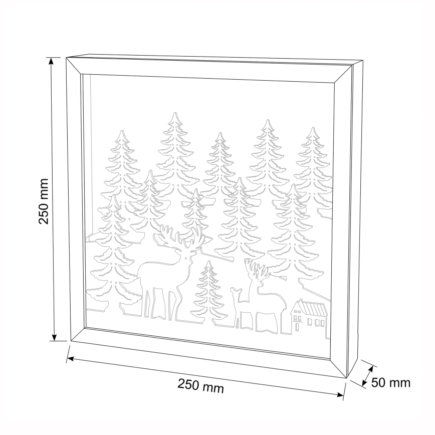 BRILAGI - LED kerstdecoratie LED/2xAA