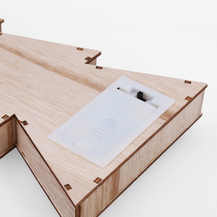 Brilagi - LED kerstdecoratie LED/2xAA kerstboompje