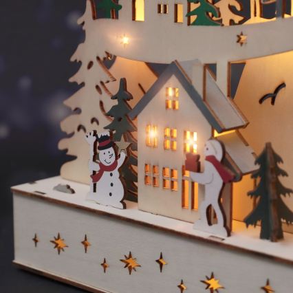 BRILAGI - LED kerstdecoratie LED/2xAA kerstboompje