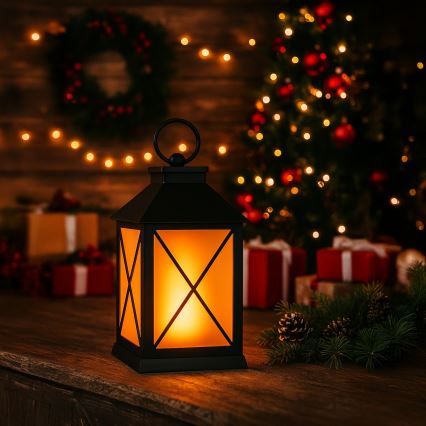Brilagi - LED Kerstdecoratie LED/2xAA lantaarn