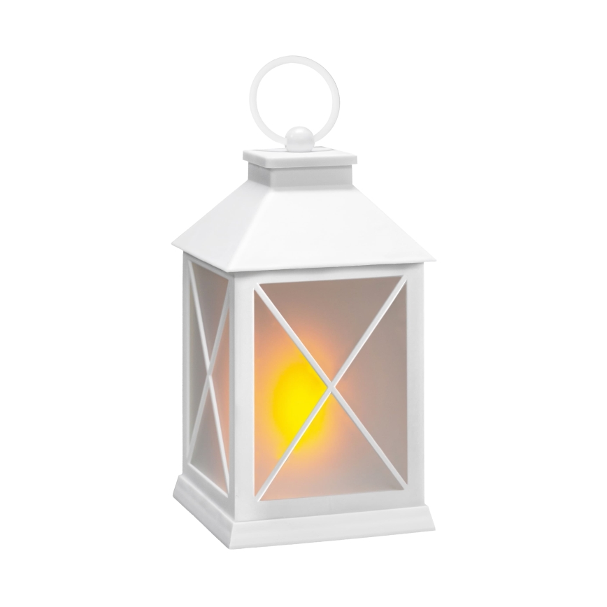 BRILAGI - LED kerstdecoratie LED/2xAA lantaarn wit