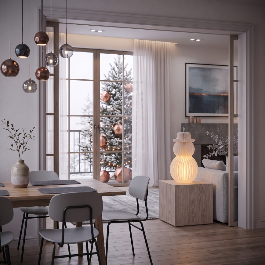 BRILAGI - LED Kerstdecoratie LED/2xAA sneeuwpop