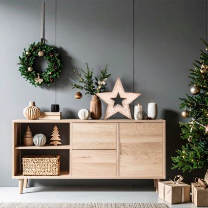 Brilagi - LED kerstdecoratie LED/2xAA ster