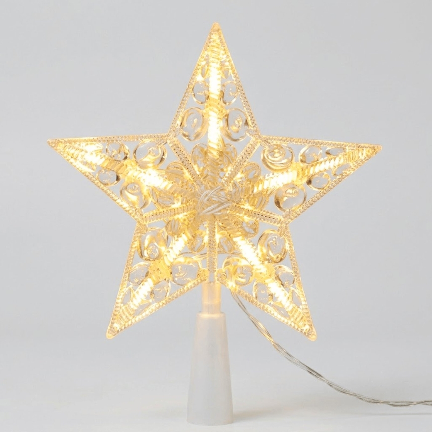 BRILAGI - LED kerstdecoratie LED/3xAA 17 cm ster warm wit