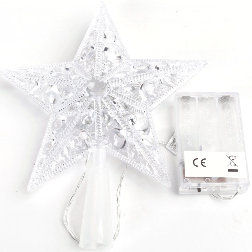 BRILAGI - LED kerstdecoratie LED/3xAA 17 cm ster warm wit