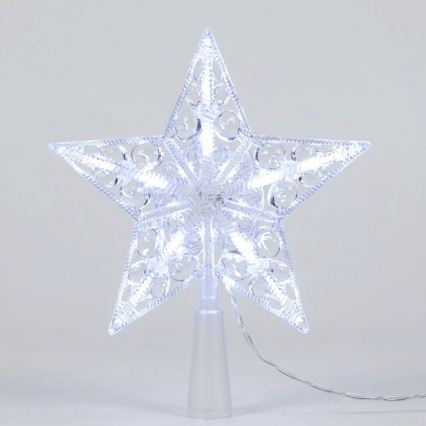 BRILAGI - LED kerstdecoratie LED/3xAA 21 cm ster koud wit