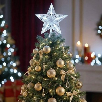 BRILAGI - LED kerstdecoratie LED/3xAA 21 cm ster koud wit