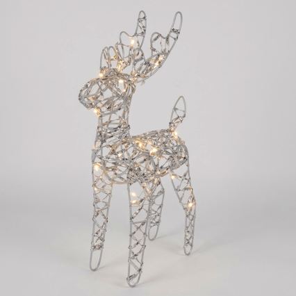 BRILAGI - LED Kerstdecoratie LED/3xAA 32 cm rendier warm wit